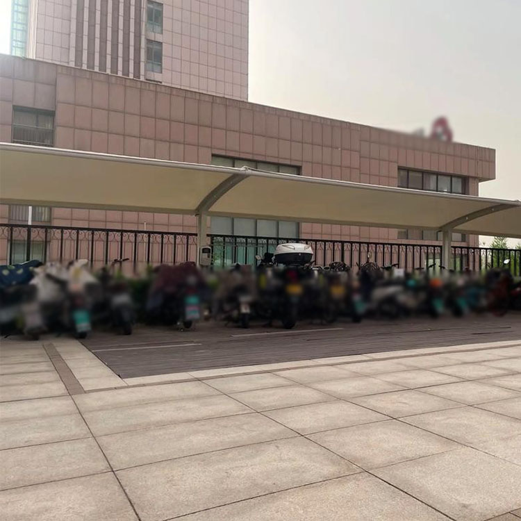 仙居县膜结构电动车棚